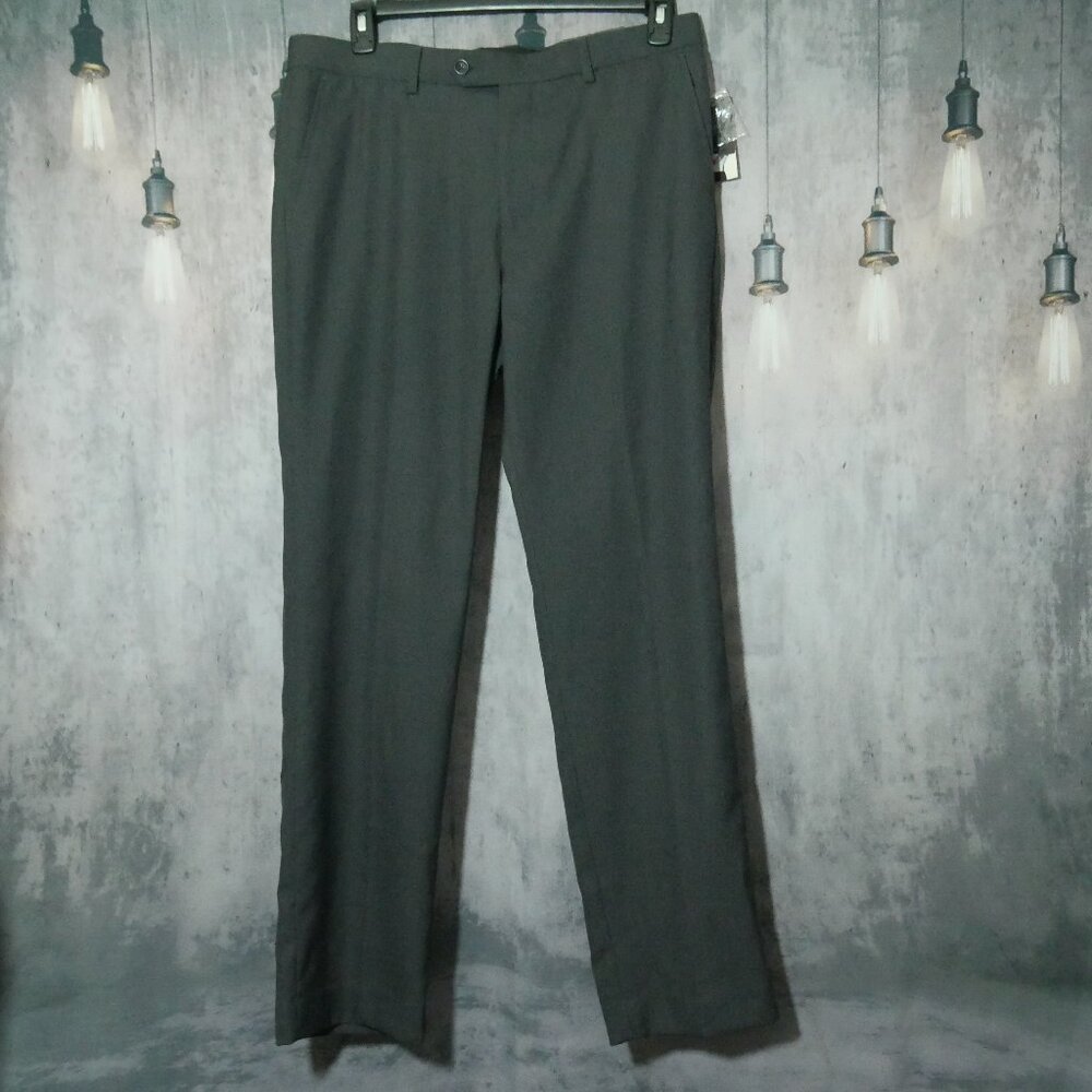Men's Dark Gray Tasso Ebla Dress Pants 34/32